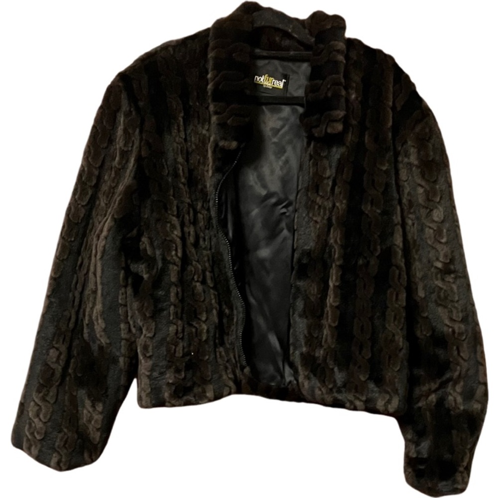 Not Fur Real Faux Fur Jacket